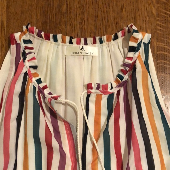 Multi-Striped Midi Dress - Picture 2 of 4